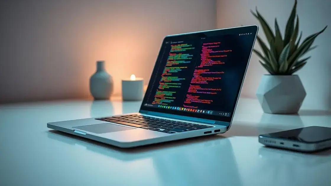 Key features to consider when choosing a programming laptop