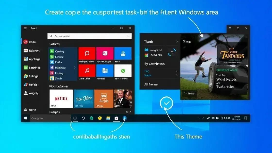 Exploring taskbar customization options Exploring taskbar customization options